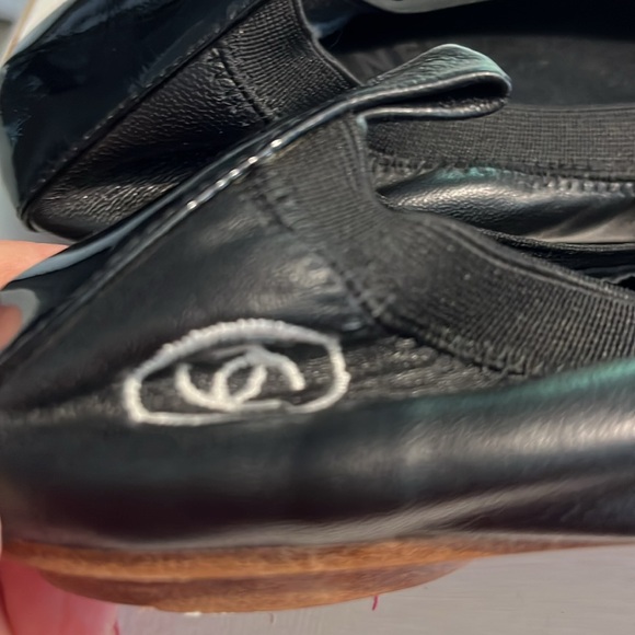SALE 🎁Chanel leather ballet flats. Excellent condition. Size 38/7.5 USA - Picture 4 of 10